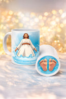 Caneca Nos passos dEle™ - Sobre as águas